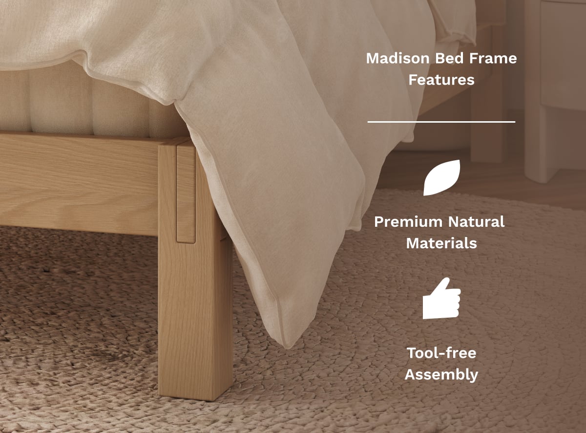 Wooden bed frames