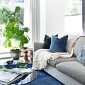 bold blue decor