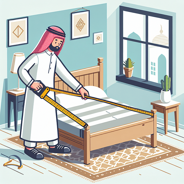 measuring a small bedroom for a bed frame