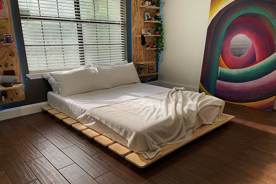 Platform Wood Bed Frame