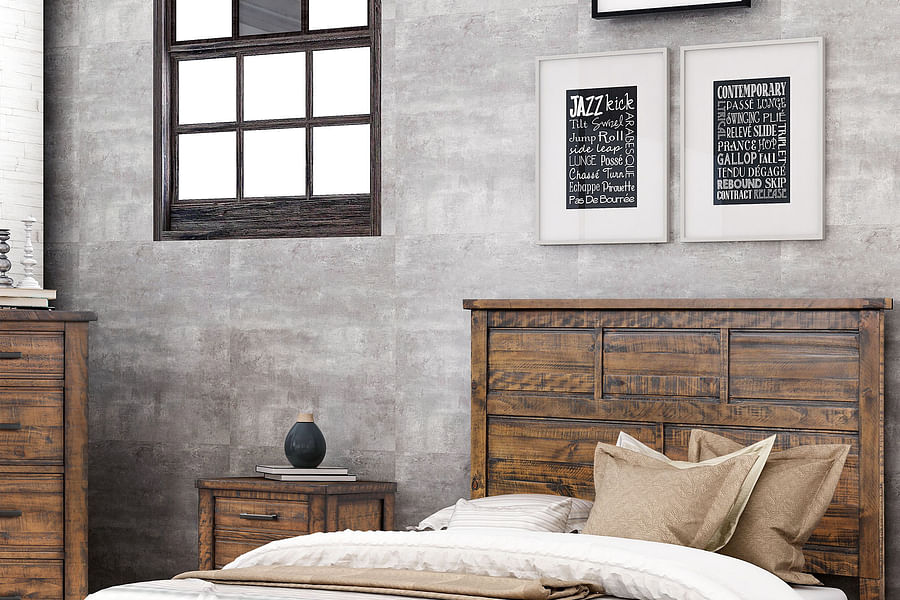 Storage Wood Bed Frame