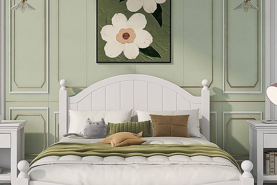 Traditional Platform Bed Frame