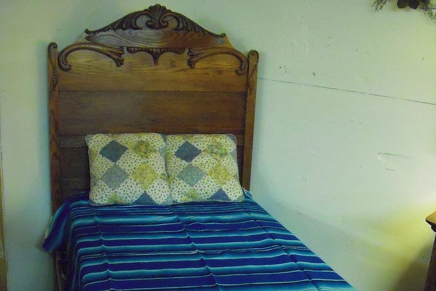 classic wooden twin bed frame