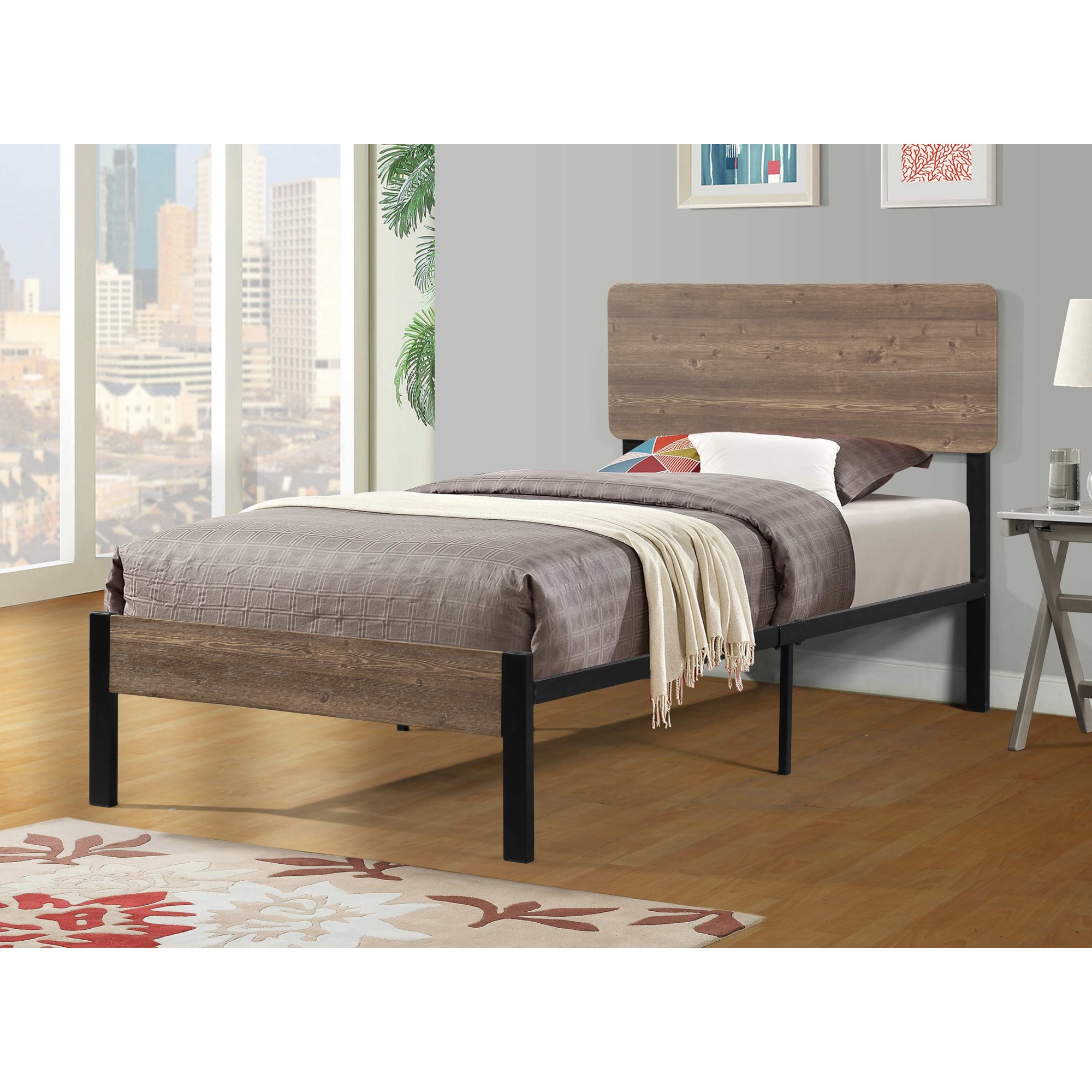 Industrial Twin Bed Frame