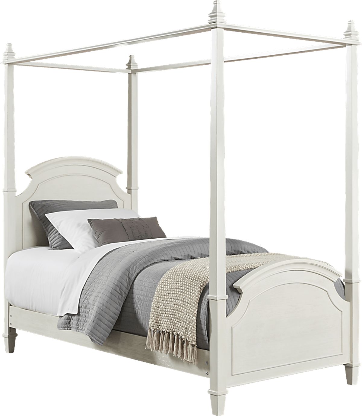 twin canopy bed frame
