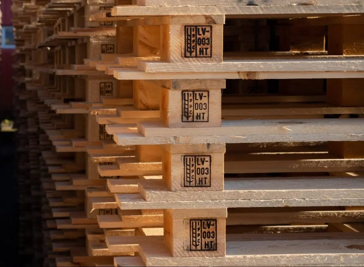 heat-treated pallet