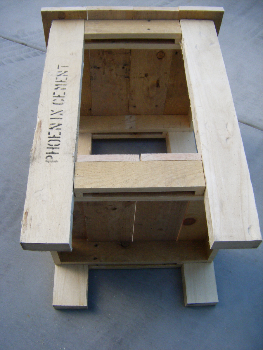 uniform wooden pallets