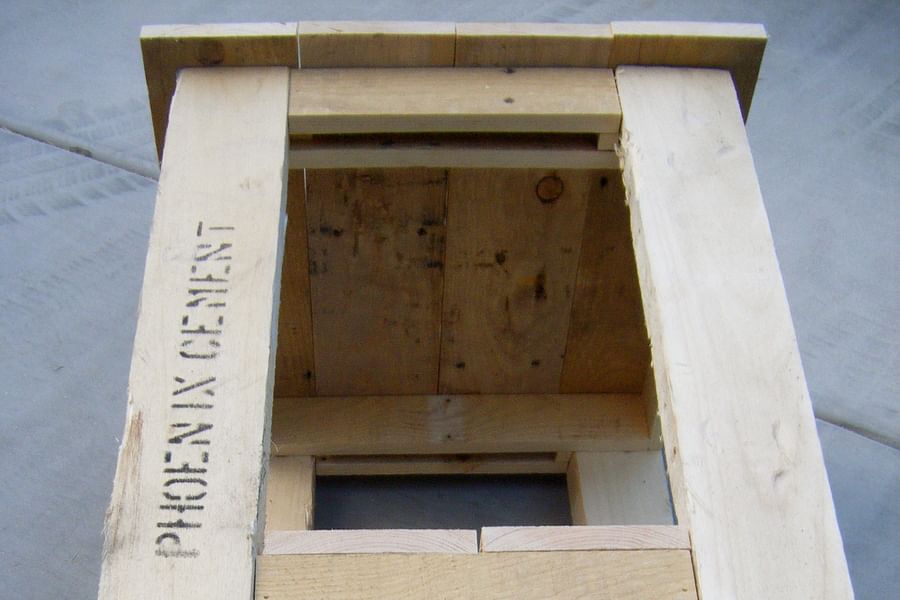 uniform wooden pallets