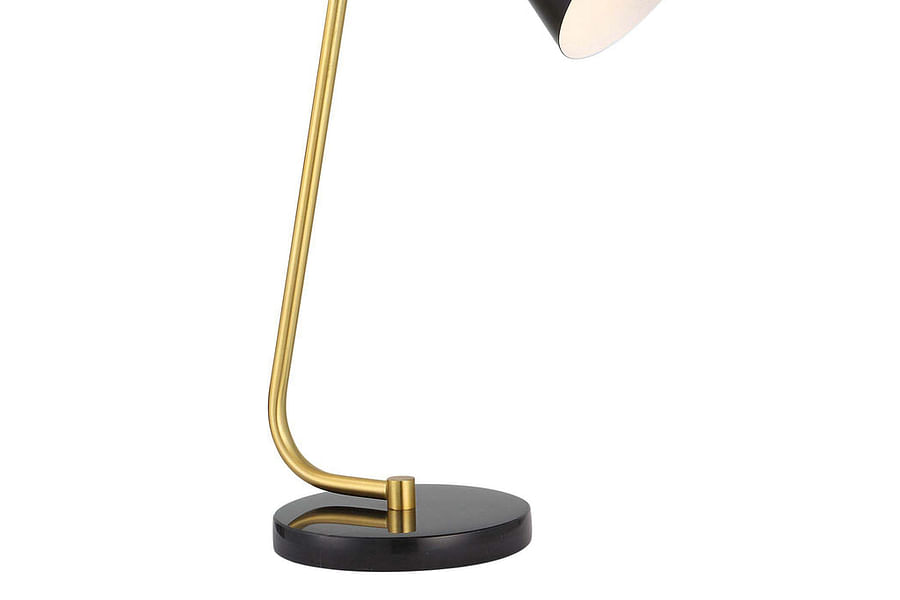 decorative lamps black metallic