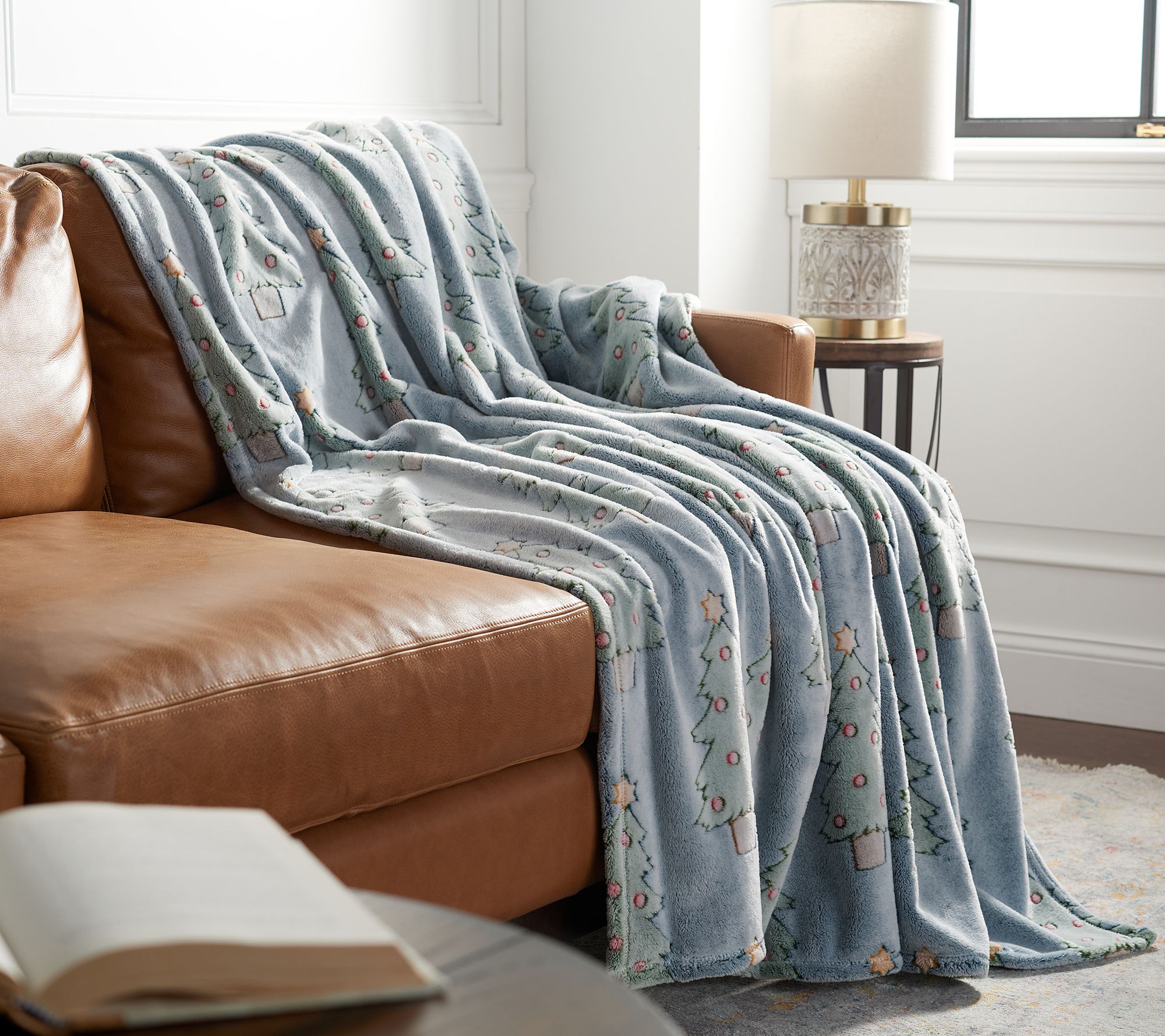 textured accent blankets