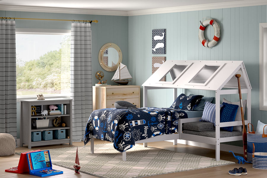 children's pallet bed frame