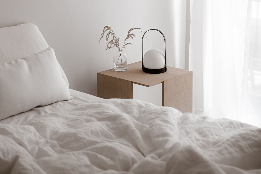 minimalist nightstand