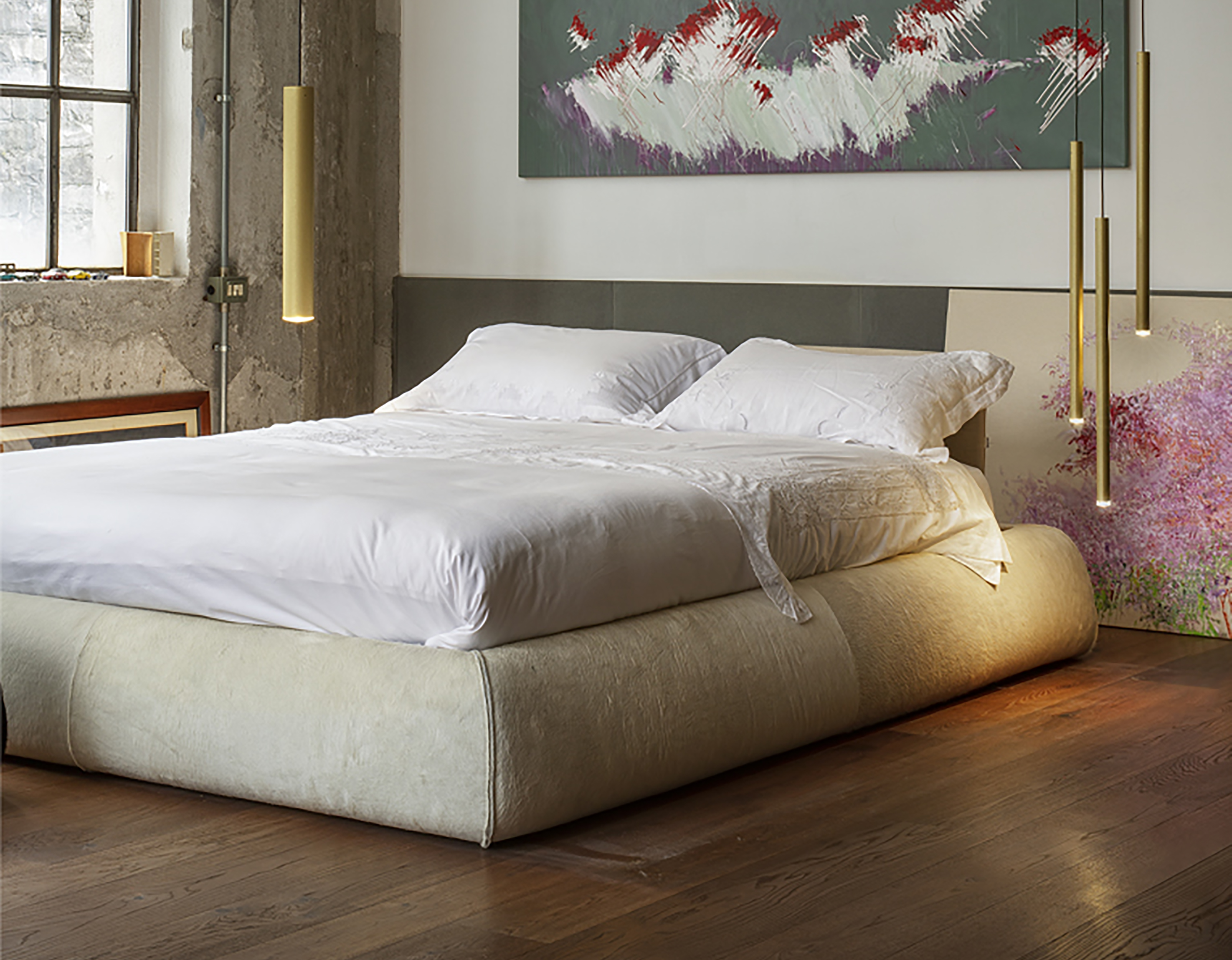 soft lighting bedroom