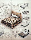From Concept to Comfort: The Design Journey of the Pallet Bed Frame