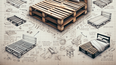 From Concept to Comfort: The Design Journey of the Pallet Bed Frame