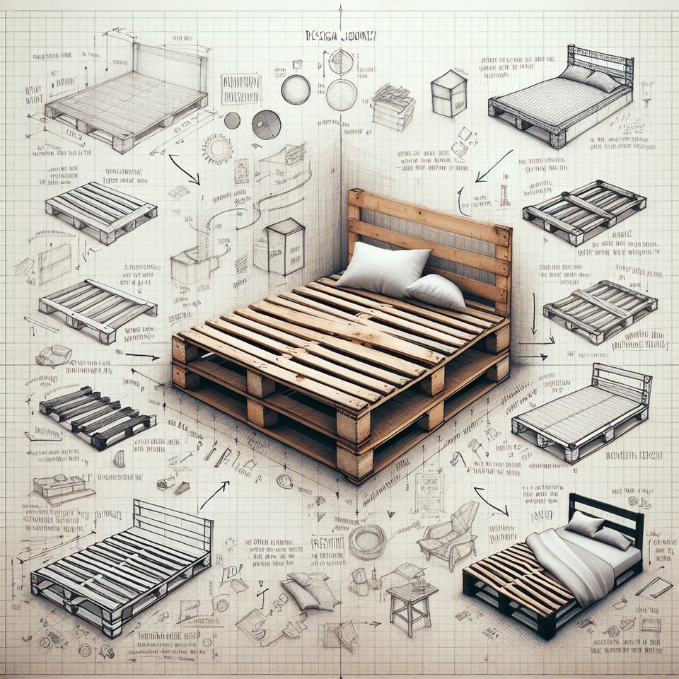 From Concept to Comfort: The Design Journey of the Pallet Bed Frame