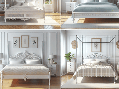 Infusing Elegance into Your Space: A Curated Selection of White Bed Frames for Every Style