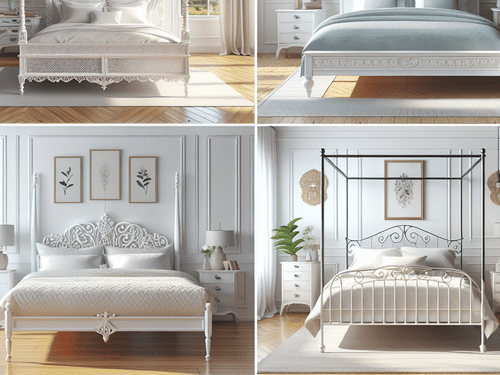 Infusing Elegance into Your Space: A Curated Selection of White Bed Frames for Every Style