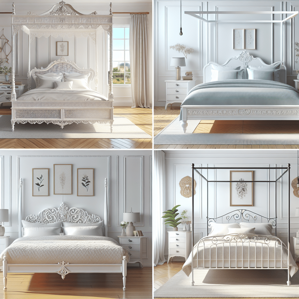 Infusing Elegance into Your Space: A Curated Selection of White Bed Frames for Every Style