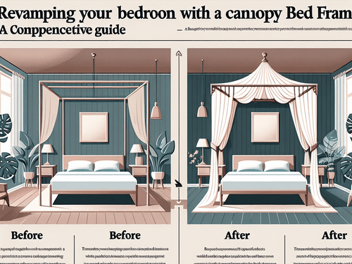 Revamping Your Bedroom Aesthetic with a Canopy Bed Frame: A Comprehensive Guide