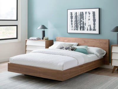 Transform Your Bedroom with a Unique Floating Bed Frame