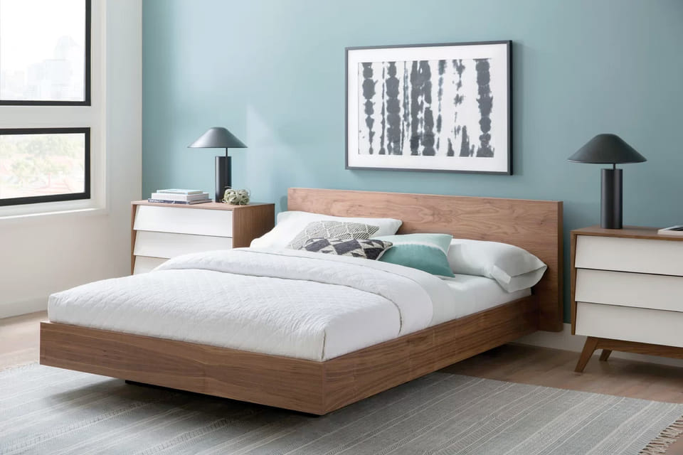 Transform Your Bedroom with a Unique Floating Bed Frame