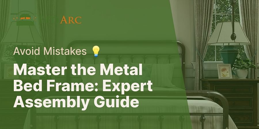 Master the Metal Bed Frame: Expert Assembly Guide - Avoid Mistakes 💡