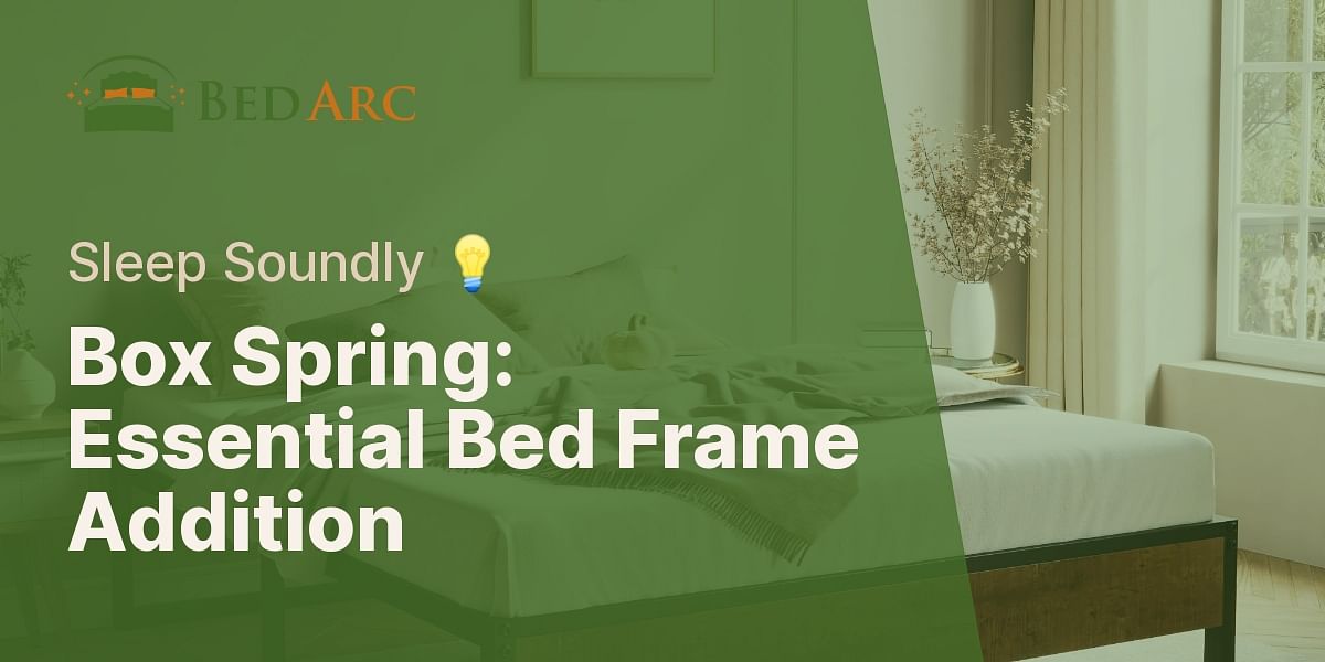 Is it necessary to use a box spring with a bed frame?
