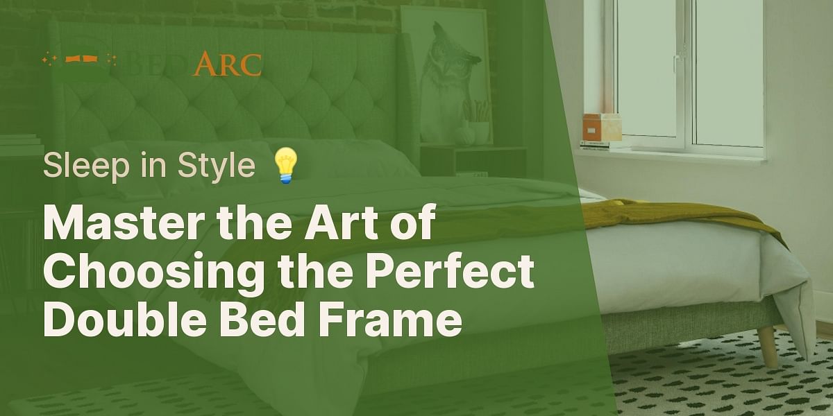 What are some tips for choosing the right designer double bed frame?