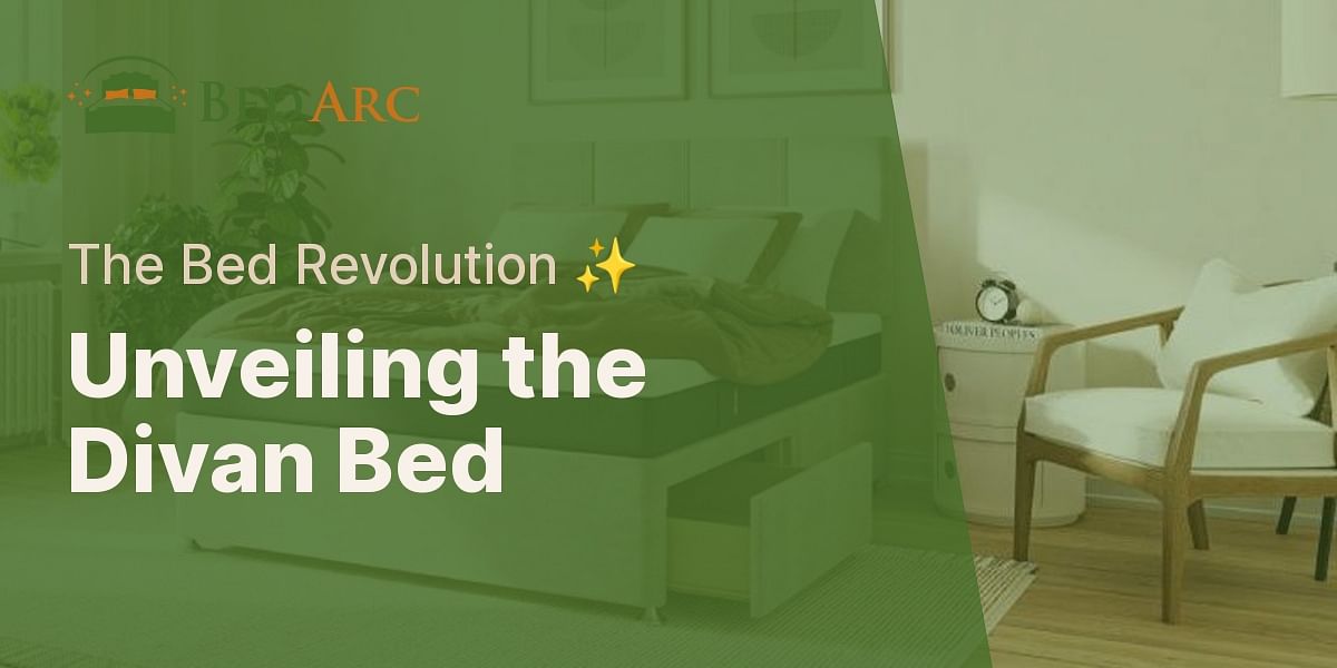 What is a divan bed and how does it differ from a regular bed frame?