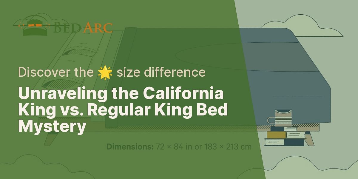 What is the difference between a California king bed size and a regular