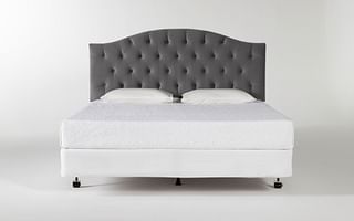 How to fix a falling headboard on a bed frame?